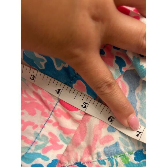 Lilly Pulitzer Callahan Shorts Let's Cha Cha size 00 - Picture 7 of 7